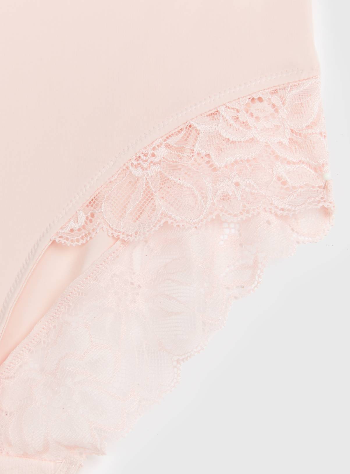 Light Pink Lace Full Knickers 12 - Image 3